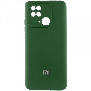 Чохол Silicone Cover Lakshmi Full Camera (AAA) with Logo на Xiaomi Redmi 10C