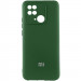 Чохол Silicone Cover Lakshmi Full Camera (AAA) with Logo на Xiaomi Redmi 10C (Зелений / Cyprus Green)
