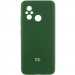 Чохол Silicone Cover Lakshmi Full Camera (AAA) with Logo на Xiaomi Redmi 12C (Зелений / Cyprus Green)
