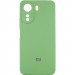 Чохол Silicone Cover Lakshmi Full Camera (AAA) with Logo на Xiaomi Redmi 13C / Poco C65 (М'ятний / Mint)
