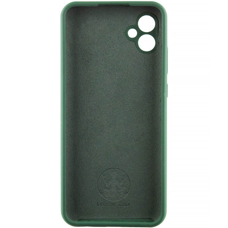 Фото Чехол Silicone Cover Lakshmi Full Camera (AAA) with Logo для Samsung Galaxy A05 (Зеленый / Cyprus Green) на vchehle.ua