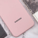 Фото Чехол Silicone Cover Lakshmi Full Camera (AAA) with Logo для Samsung Galaxy A05 (Розовый / Pink Sand) на vchehle.ua
