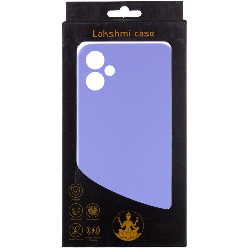 Фото Чехол Silicone Cover Lakshmi Full Camera (AAA) with Logo для Samsung Galaxy A07 (Сиреневый / Dasheen) в магазине vchehle.ua