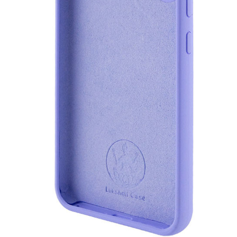 Чехол Silicone Cover Lakshmi Full Camera (AAA) with Logo для Samsung Galaxy A07 (Сиреневый / Dasheen) в магазине vchehle.ua
