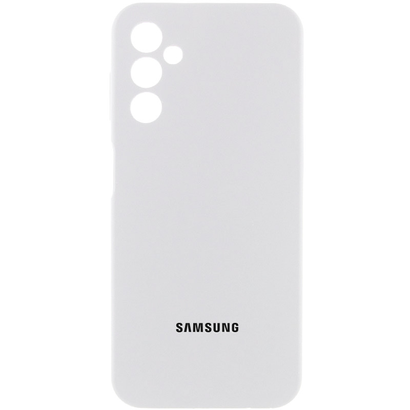 Чохол Silicone Cover Lakshmi Full Camera (AAA) with Logo на Samsung Galaxy A17 4G/5G (Білий / White)