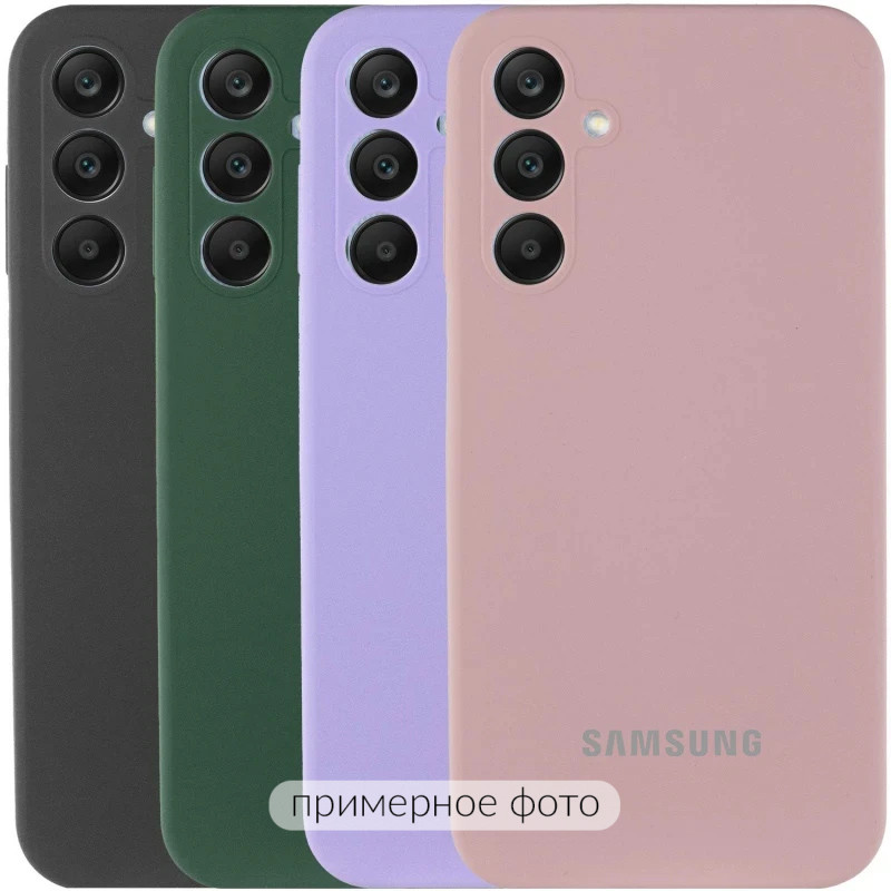 Чохол Silicone Cover Lakshmi Full Camera (AAA) with Logo на Samsung Galaxy S25 Edge