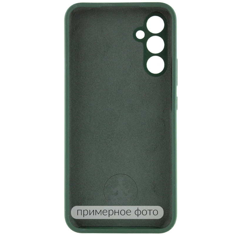 Фото Чохол Silicone Cover Lakshmi Full Camera (AAA) with Logo на Samsung Galaxy S25 Edge (Зелений / Cyprus Green) в маназині vchehle.ua