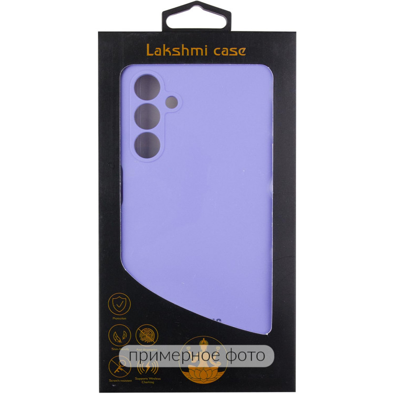 Фото Чохол Silicone Cover Lakshmi Full Camera (AAA) with Logo на Samsung Galaxy S25 Edge (Бузковий / Dasheen) на vchehle.ua
