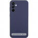 Чохол Silicone Cover Lakshmi Full Camera (AAA) with Logo на Samsung Galaxy S25 Edge (Темно-синій / Midnight blue)