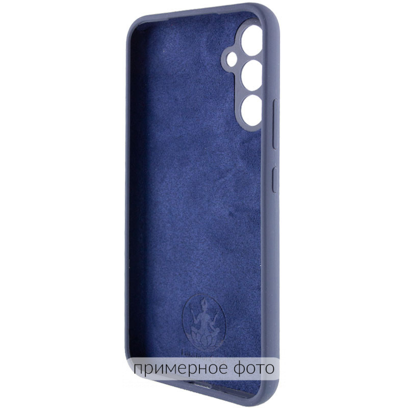 Фото Чохол Silicone Cover Lakshmi Full Camera (AAA) with Logo на Samsung Galaxy S25 Edge (Темно-синій / Midnight blue) на vchehle.ua