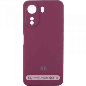 Чохол Silicone Cover Lakshmi Full Camera (AAA) with Logo на Xiaomi Redmi 15 (EU)