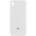 Чехол Silicone Cover Lakshmi Full Camera (AAA) with Logo для Xiaomi Redmi 9A (Белый / White)