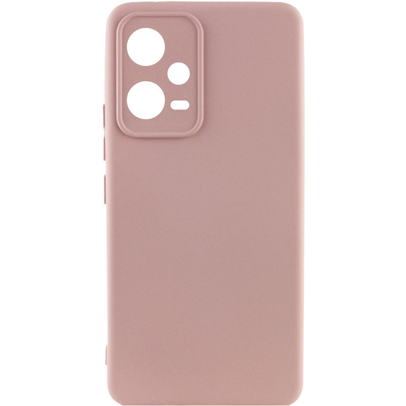 Чехол Silicone Cover Ummi Lakshmi Full Camera (AA) для Xiaomi Poco X5 5G / Note 12 5G (Розовый / Pink Sand)
