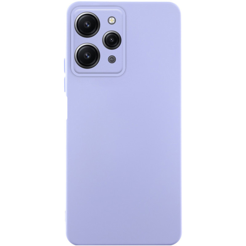 Чехол Silicone Cover Ummi Lakshmi Full Camera (AA) для Xiaomi Redmi 12 (Сиреневый / Dasheen)