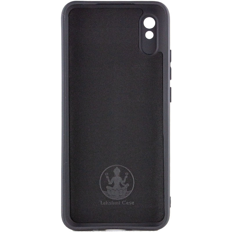 Фото Чехол Silicone Cover Ummi Lakshmi Full Camera (AA) для Xiaomi Redmi 9A (Черный / Black) на vchehle.ua