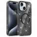 Чехол TPU Eclipse Sparkle Magnetic Fit для Apple iPhone 15 (6.1") (Black)