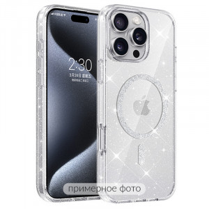 Чехол TPU Eclipse Sparkle Magnetic Fit для iPhone 16e