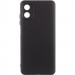 Чехол TPU GETMAN Liquid Silk Full Camera для Motorola Moto G04 / E14 (Черный / Black)
