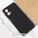 Чохол TPU GETMAN Liquid Silk Full Camera на Motorola Moto G24 (Чорний / Black) в магазині vchehle.ua