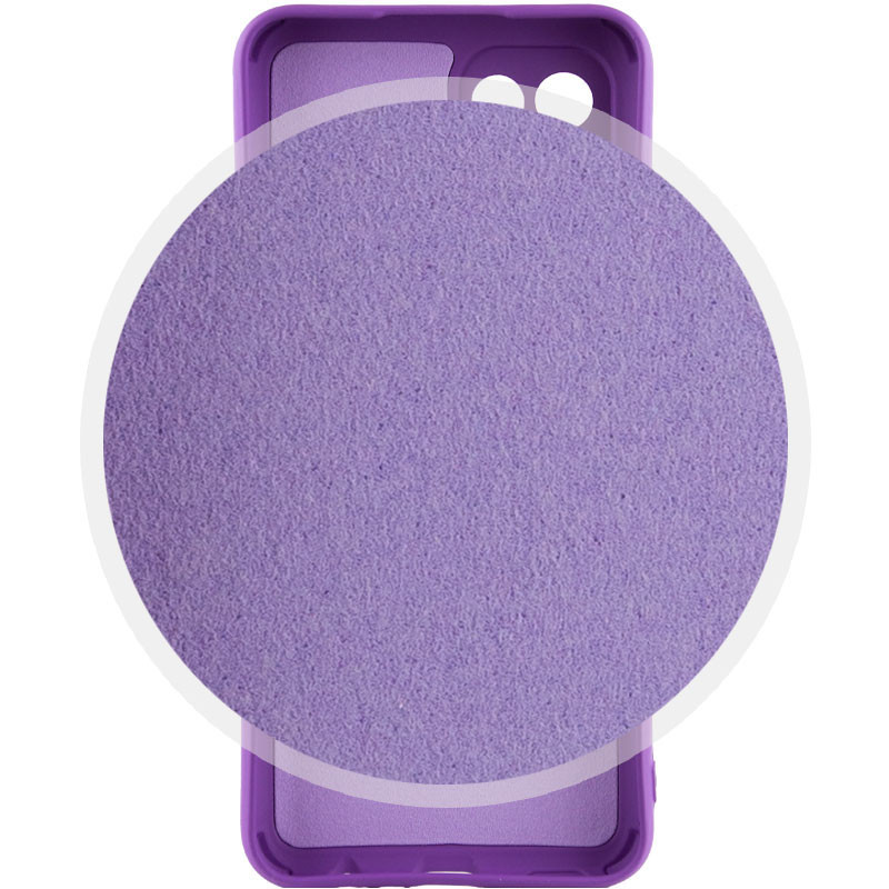 Фото Чехол TPU GETMAN Liquid Silk Full Camera для Samsung Galaxy A05 (Фиолетовый / Purple) на vchehle.ua