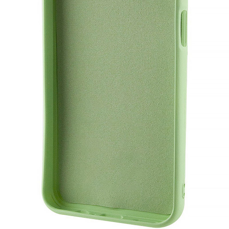 Фото Чехол TPU GETMAN Liquid Silk Full Camera для Xiaomi Redmi 13 4G / Poco M6 4G (Зеленый / Pistachio) в магазине vchehle.ua