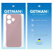 Чехол TPU GETMAN Liquid Silk Full Camera для Xiaomi Redmi 13 4G / Poco M6 4G (Розовый / Pink Sand) в магазине vchehle.ua