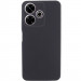 Чехол TPU GETMAN Liquid Silk Full Camera для Xiaomi Redmi 13 4G / Poco M6 4G (Черный / Black)