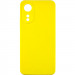 Чохол TPU GETMAN Liquid Silk Full Camera на Oppo A78 4G (Жовтий / Flash)