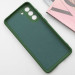 Фото Чохол TPU GETMAN Liquid Silk Full Camera на Samsung Galaxy S22+ (Зелений / Dark green) в маназині vchehle.ua