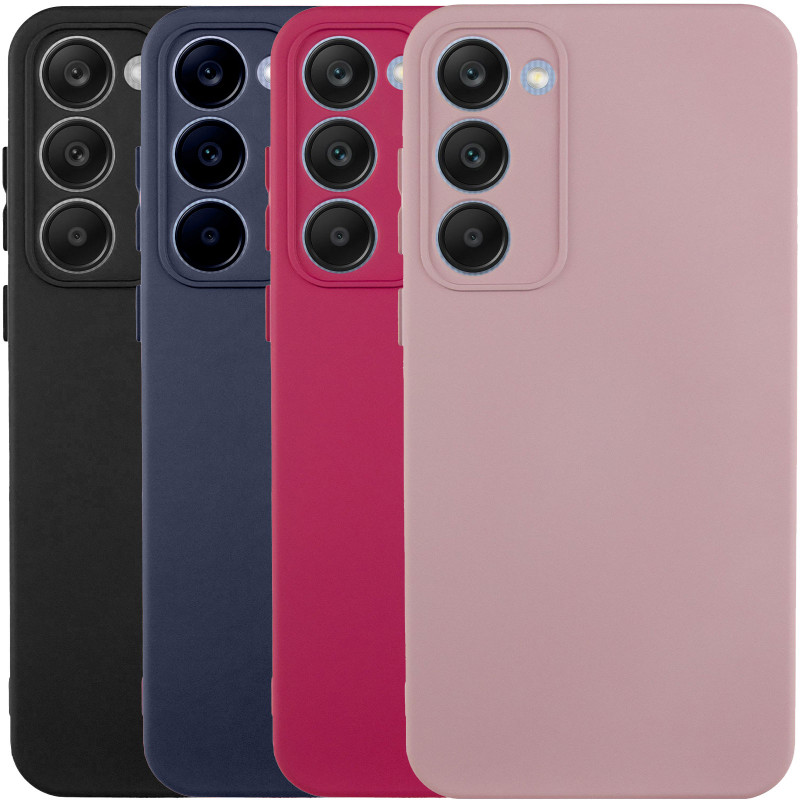 Чехол TPU GETMAN Liquid Silk Full Camera для Samsung Galaxy S23+