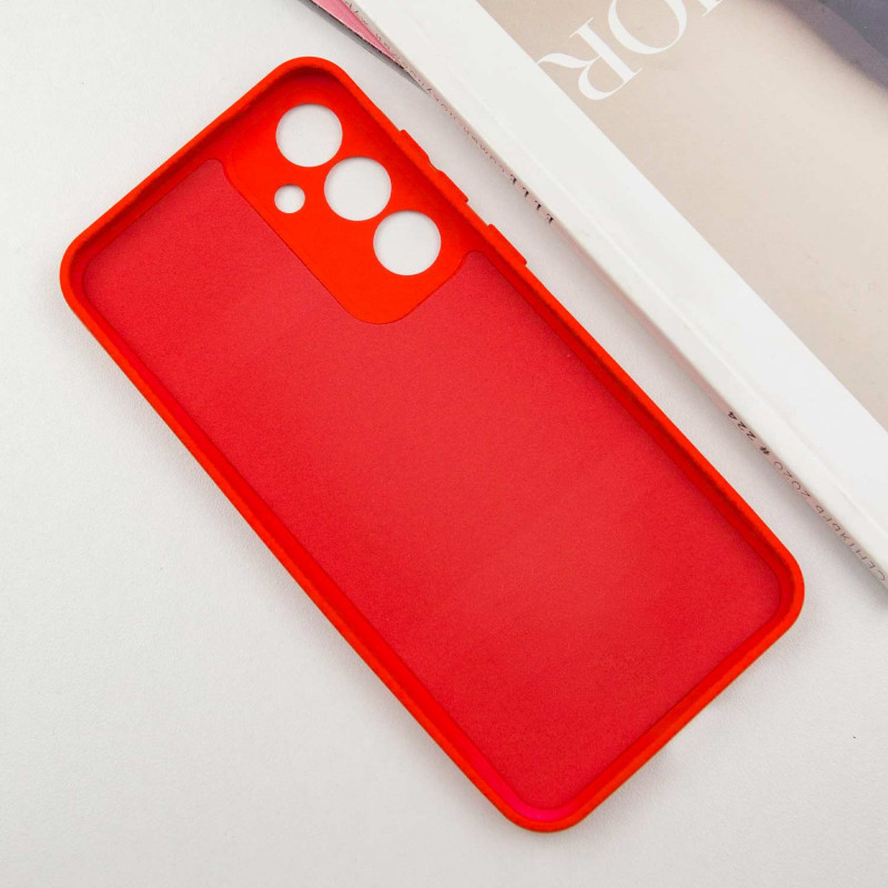 Фото Чехол TPU GETMAN Liquid Silk Full Camera для Samsung Galaxy S23+ (Красный / Red) в магазине vchehle.ua