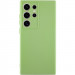 Чохол TPU GETMAN Liquid Silk Full Camera на Samsung Galaxy S24 Ultra (Зелений / Pistachio)