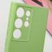 Купити Чохол TPU GETMAN Liquid Silk Full Camera на Samsung Galaxy S24 Ultra (Зелений / Pistachio) на vchehle.ua
