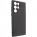 Чехол TPU GETMAN Liquid Silk Full Camera для Samsung Galaxy S24 Ultra (Черный / Black)