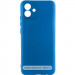 Чехол TPU GETMAN Liquid Silk Full Camera для Samsung Galaxy A15 4G/5G / M15 5G (Синий / Royal blue)