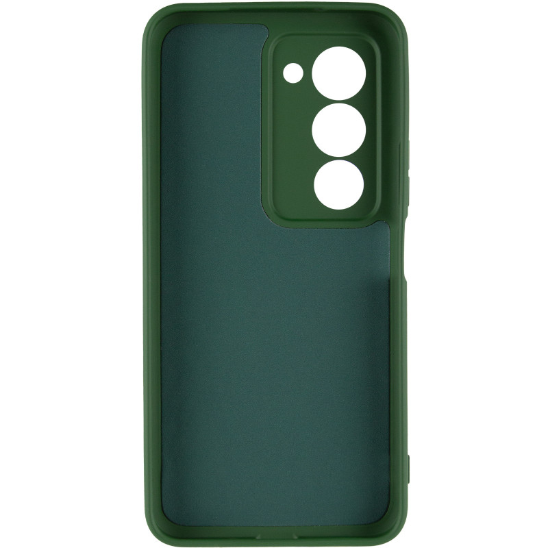 Фото Чехол TPU GETMAN Liquid Silk Full Camera для Xiaomi Redmi 15 (EU) (Зеленый / Dark green) в магазине vchehle.ua