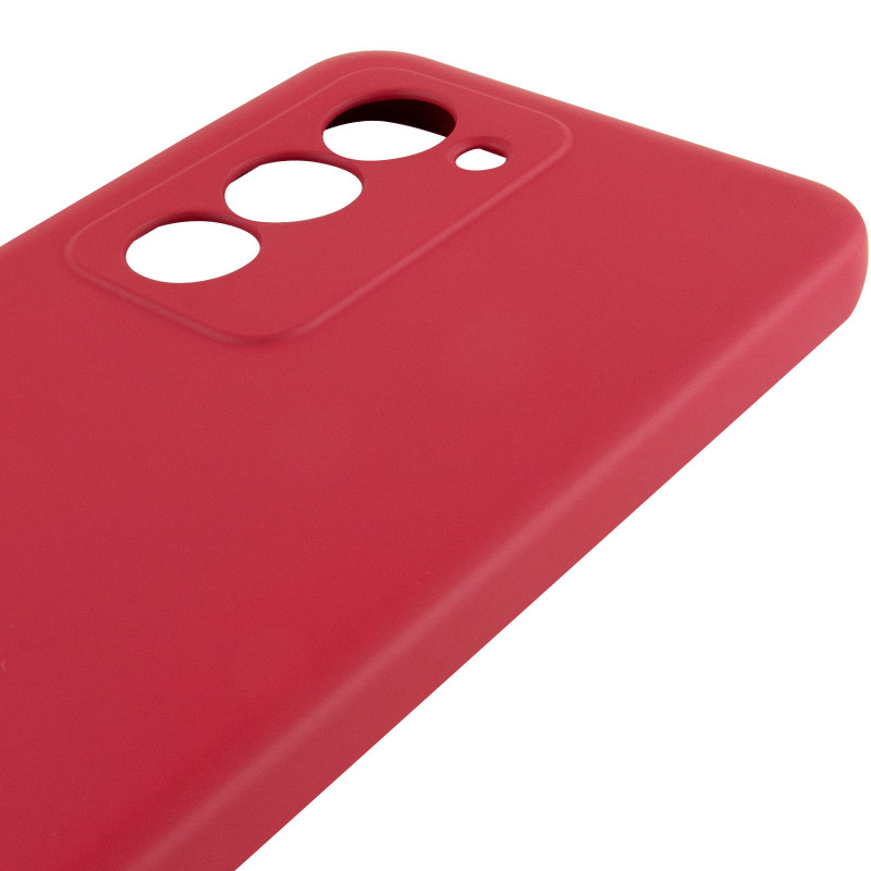 Чехол TPU GETMAN Liquid Silk Full Camera для Xiaomi Redmi 15 (EU) (Красный / Dark Red) в магазине vchehle.ua