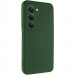 Чехол TPU GETMAN Liquid Silk Full Camera для Xiaomi Redmi 15 (Global) (Зеленый / Dark green)