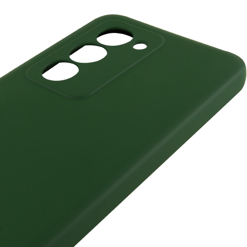 Чехол TPU GETMAN Liquid Silk Full Camera для Xiaomi Redmi 15 (Global) (Зеленый / Dark green) в магазине vchehle.ua