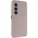 Чехол TPU GETMAN Liquid Silk Full Camera для Xiaomi Redmi 15 (Global) (Серый / Lavender)