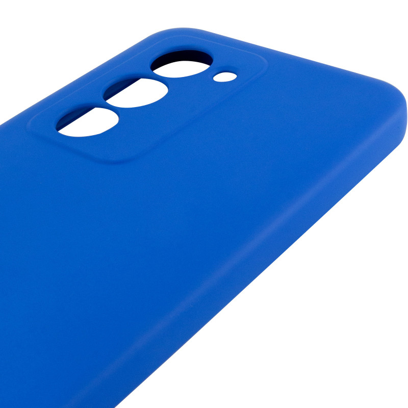 Чехол TPU GETMAN Liquid Silk Full Camera для Xiaomi Redmi 15 (Global) (Синий / Royal blue) в магазине vchehle.ua
