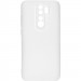 Чехол TPU GETMAN Liquid Silk Full Camera для Xiaomi Redmi 9 (Белый / White)