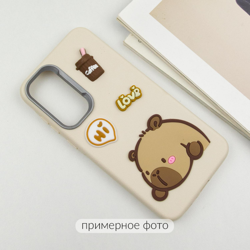 Фото Чохол TPU Leather Toys на Xiaomi Redmi 14C / Redmi A4 / Poco C75 (Capybara / Sand) в маназині vchehle.ua