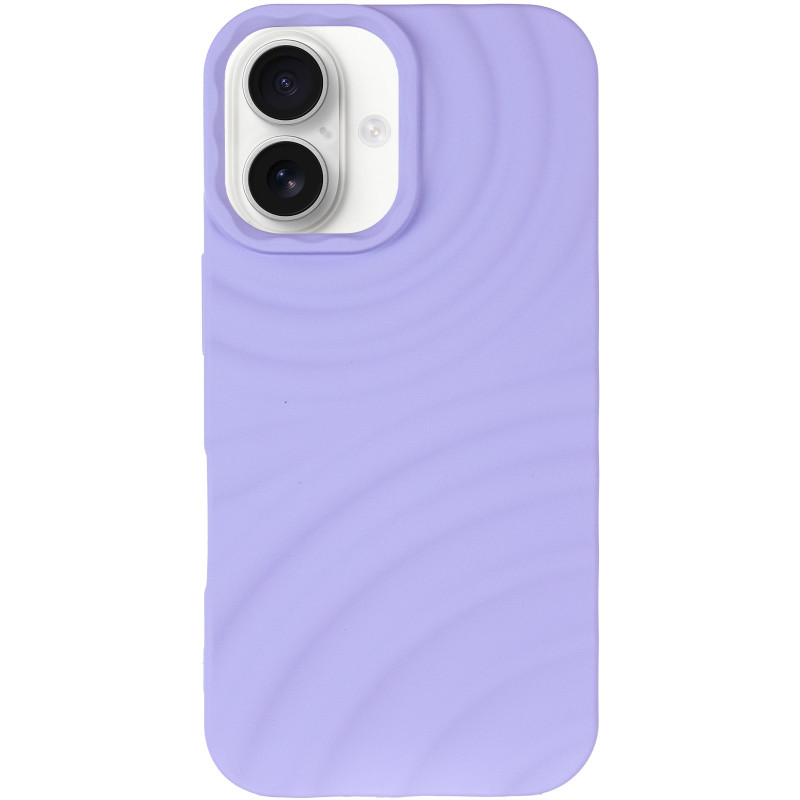 Фото Чохол TPU MonoWave на Apple iPhone 16 (6.1") (Light Blue) на vchehle.ua