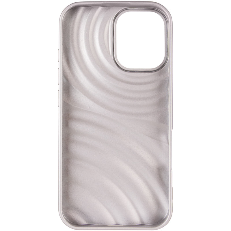 Фото Чохол TPU MonoWave на Apple iPhone 16 (6.1") (Light Gray) в маназині vchehle.ua