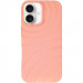 Фото Чохол TPU MonoWave на Apple iPhone 16 (6.1") (Pink) на vchehle.ua