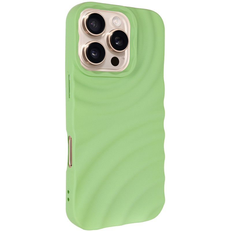 Чохол TPU MonoWave на Apple iPhone 16 Pro (6.3") (Light Green)