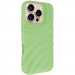 Чохол TPU MonoWave на Apple iPhone 16 Pro (6.3") (Light Green)