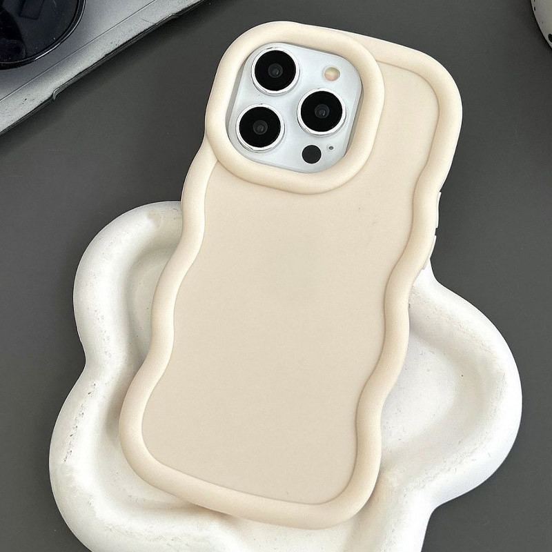 Фото Чехол TPU Ripple для Apple iPhone 15 Pro (6.1") (Antique White) на vchehle.ua