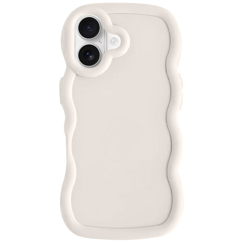 Чехол TPU Ripple для Apple iPhone 16 Plus (6.7") (Antique White)